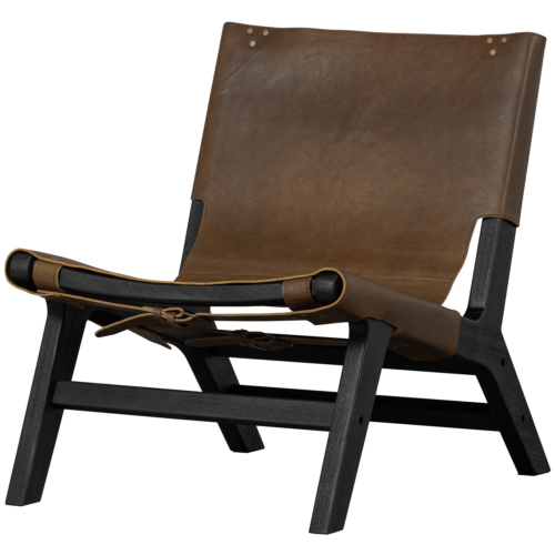 Fauteuil Consume - Bruin/Zwart