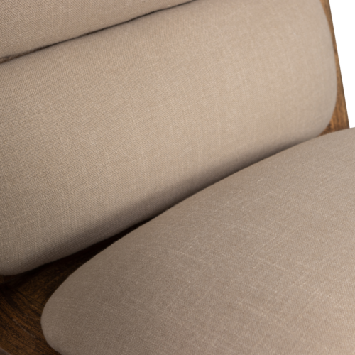 Fauteuil Opulent Bouclé / Acaciahout - Naturel - Afbeelding 8