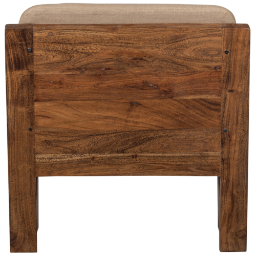 Fauteuil Opulent Bouclé / Acaciahout - Naturel - Afbeelding 6