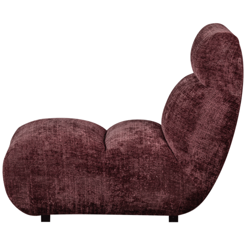 Fauteuil Observe Chenille - Aubergine - Afbeelding 4