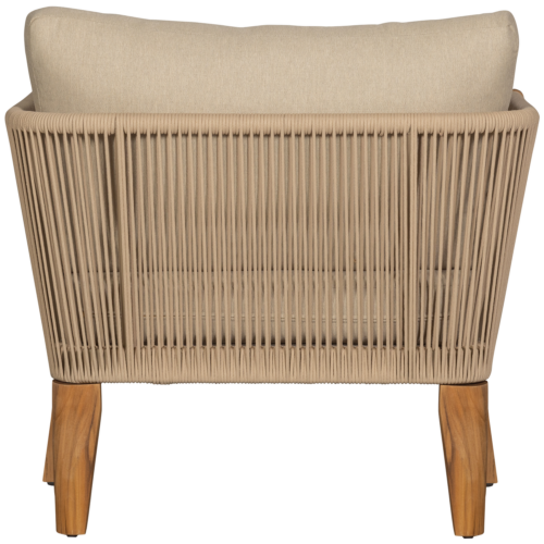 Outdoor Loungestoel San Remo Teakhout - Zand - Afbeelding 6