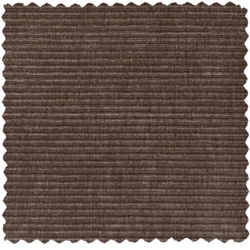 Statement 4-zits bank 280 cm platte brede rib taupe - Afbeelding 2