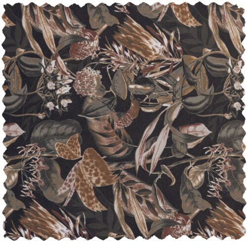 Barkruk Vogue  - Bouquet Zwart  (zithoogte 65cm) - Afbeelding 2
