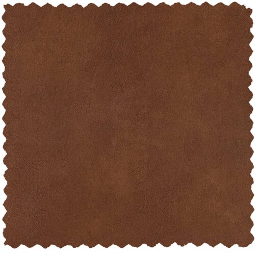 Statement hoekbank links lederlook cognac - Afbeelding 6