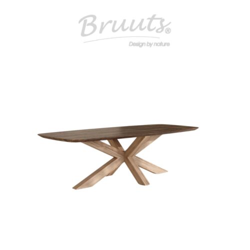 Deens Ovaal Verjongde Rand - Walnut - Spinpoot Hout - Silky Maple