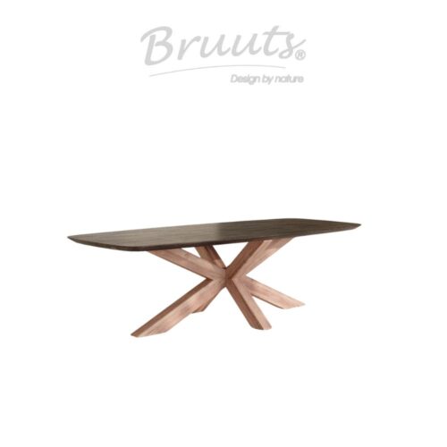 Deens Ovaal Verjongde Rand - Lava - Spinpoot Hout - Silky Maple