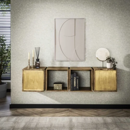 Zwevend Dressoir Brass 170cm