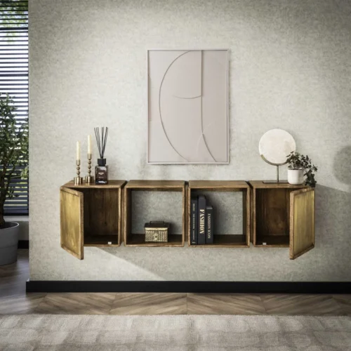 Zwevend Dressoir Brass 170cm - Afbeelding 2