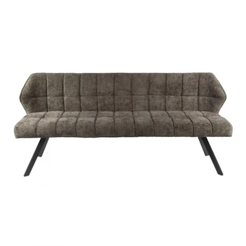 Eetkamerbank Raster Rich - Taupe - 180 cm - Afbeelding 2