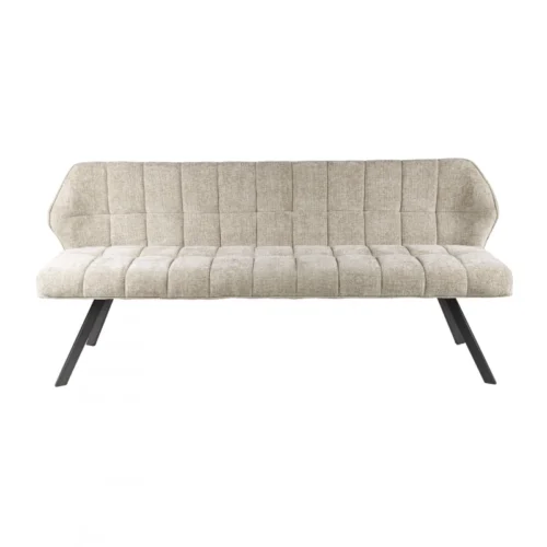 Eetkamerbank Raster Rich - Zand - 180 cm - Afbeelding 2