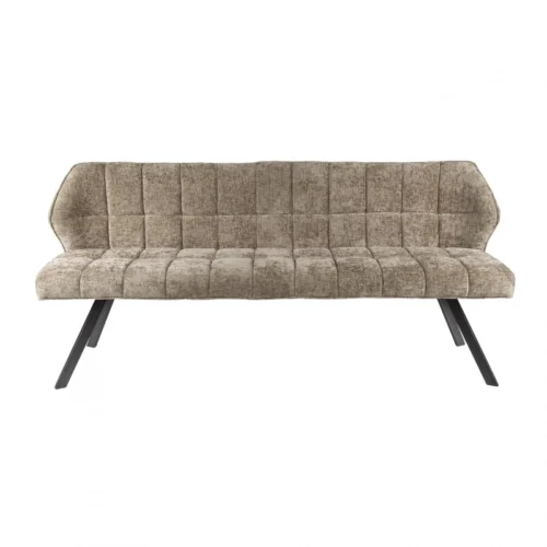 Eetkamerbank Raster Rich - Champagne - 180 cm - Afbeelding 3