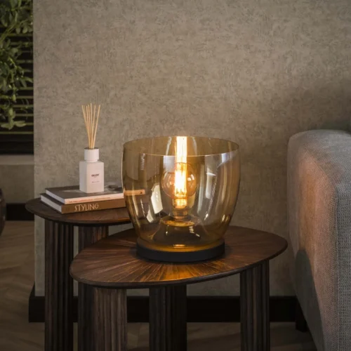 Vloerlamp UP Large -  Amber Glas