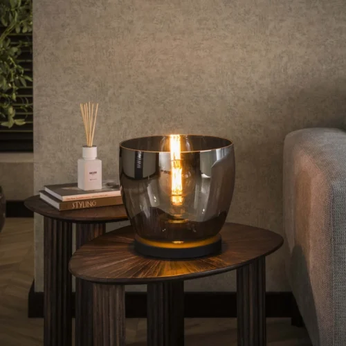 Vloerlamp UP Large -  Smoke Grey Glas