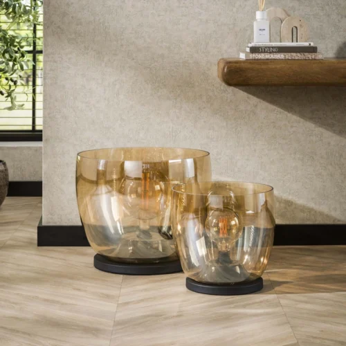 Vloerlamp UP XL -  Amber Glas - Afbeelding 3