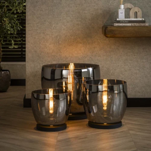 Vloerlamp UP XXL -  Smoke Grey Glas - Afbeelding 5