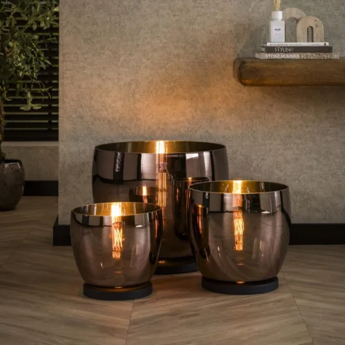 Vloerlamp UP XL -  Koper Glas - Afbeelding 6