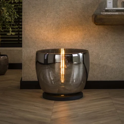 Vloerlamp UP XXL -  Smoke Grey Glas