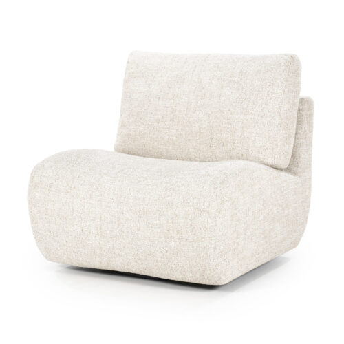 Draaibare Fauteuil Lucia - Beige - Afbeelding 6