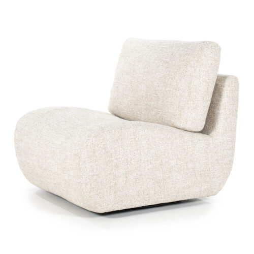 Draaibare Fauteuil Lucia - Beige - Afbeelding 7