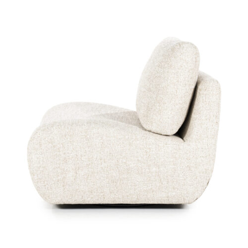 Draaibare Fauteuil Lucia - Beige - Afbeelding 8
