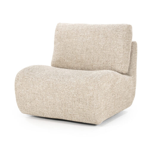 Draaibare Fauteuil Lucia - Taupe - Afbeelding 7