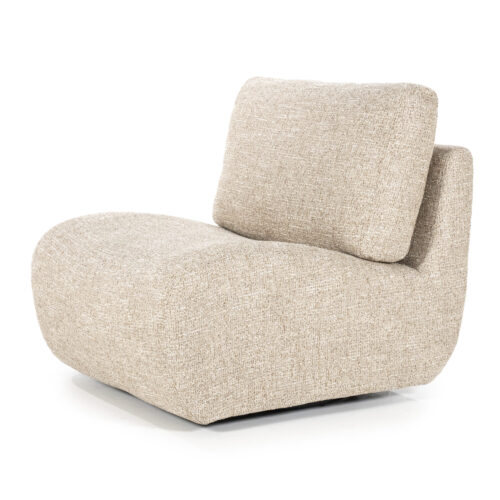 Draaibare Fauteuil Lucia - Taupe - Afbeelding 8