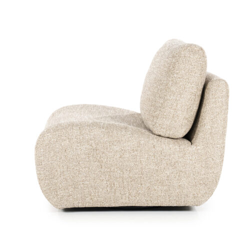 Draaibare Fauteuil Lucia - Taupe - Afbeelding 6