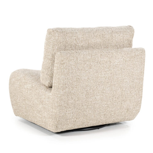 Draaibare Fauteuil Lucia - Taupe - Afbeelding 10