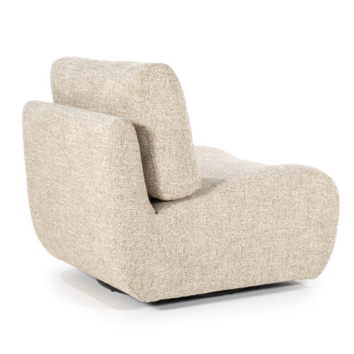 Draaibare Fauteuil Lucia - Taupe - Afbeelding 13