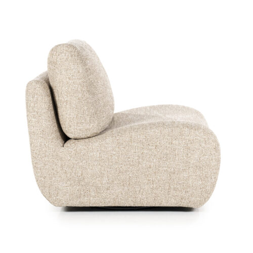Draaibare Fauteuil Lucia - Taupe - Afbeelding 14