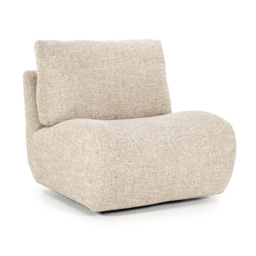 Draaibare Fauteuil Lucia - Taupe