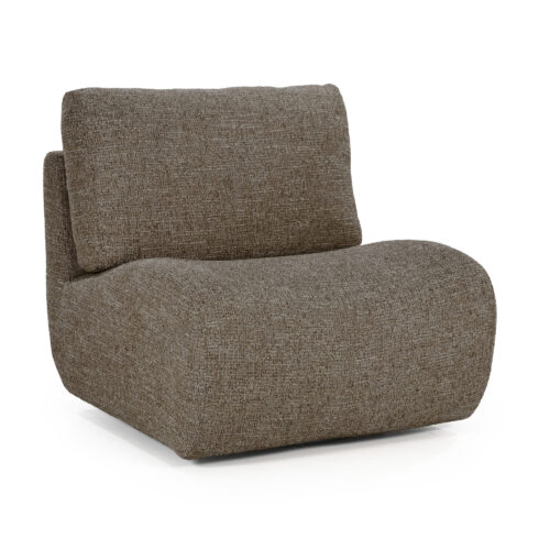 Draaibare Fauteuil Lucia - Bruin