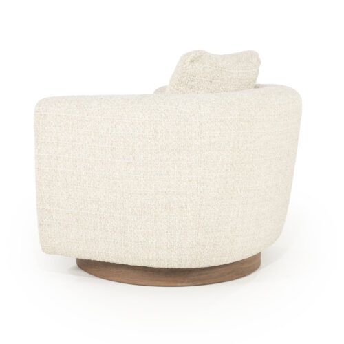 Draaifauteuil Jordan Grove Bouclé - Beige - Afbeelding 9