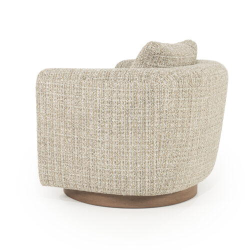 Draaifauteuil Jordan Grove Bouclé - Beige - Afbeelding 29