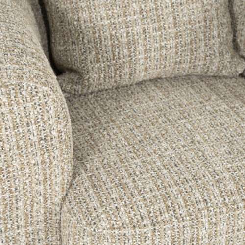 Draaifauteuil Jordan Grove Bouclé - Beige - Afbeelding 17