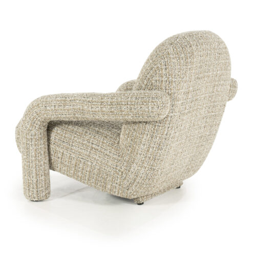 Fauteuil Monica Grove Bouclé - Beige - Afbeelding 18