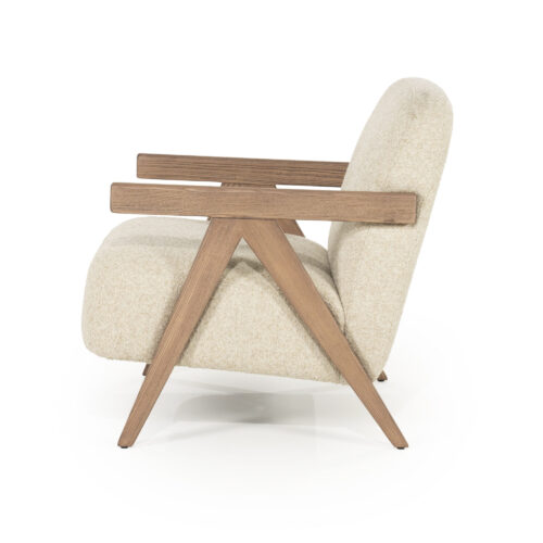 Fauteuil Francis Grove Bouclé - Beige - Afbeelding 9