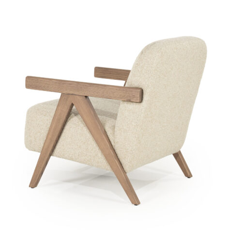 Fauteuil Francis Grove Bouclé - Beige - Afbeelding 10