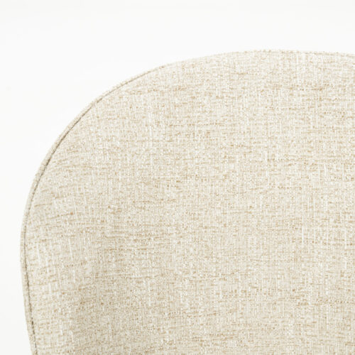 Draaibare Eetkamerstoel Molly Beige - Afbeelding 2