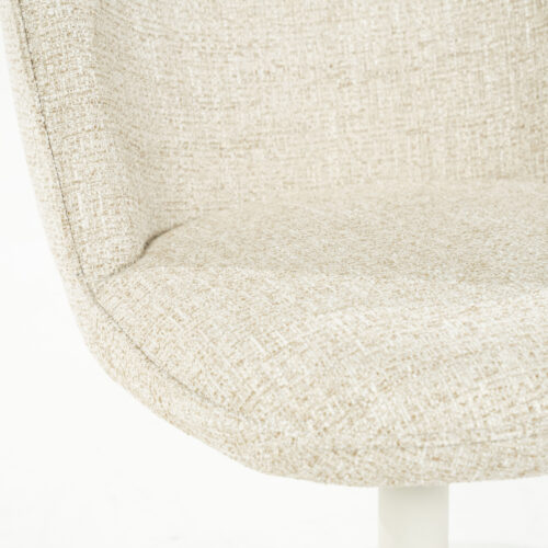 Draaibare Eetkamerstoel Molly Beige - Afbeelding 3