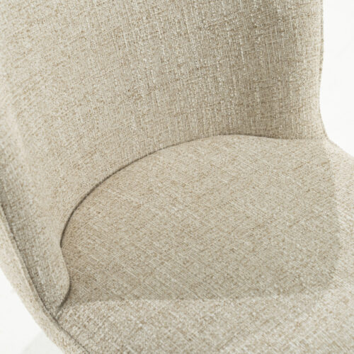 Draaibare Eetkamerstoel Molly Beige - Afbeelding 4
