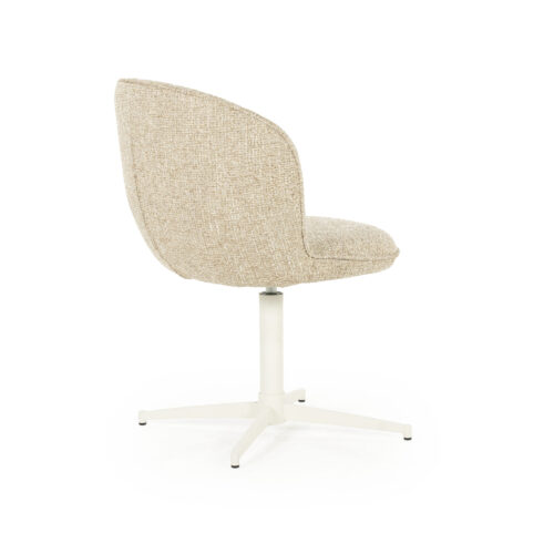 Draaibare Eetkamerstoel Molly Taupe - Afbeelding 8