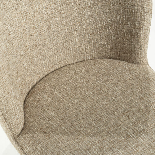 Draaibare Eetkamerstoel Molly Taupe - Afbeelding 15