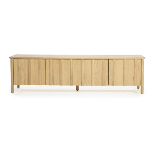 TV meubel Jake Eikenhout 183 cm - naturel - Afbeelding 2