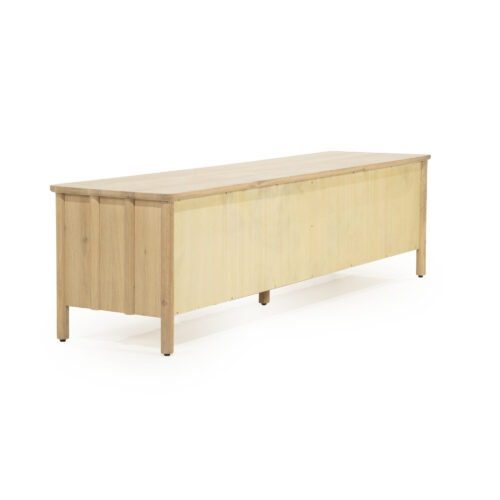 TV meubel Jake Eikenhout 183 cm - naturel - Afbeelding 5