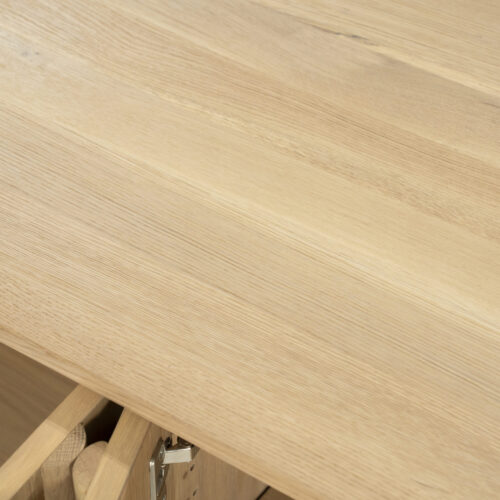TV meubel Jake Eikenhout 183 cm - naturel - Afbeelding 8