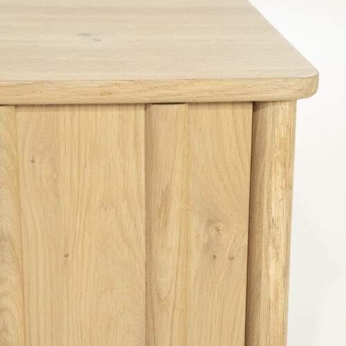 TV meubel Jake Eikenhout 183 cm - naturel - Afbeelding 10