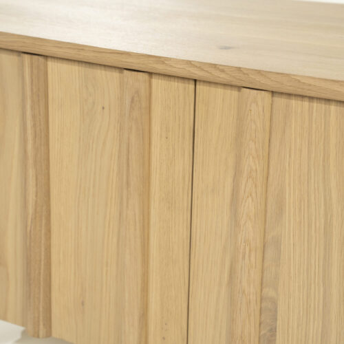 TV meubel Jake Eikenhout 183 cm - naturel - Afbeelding 9