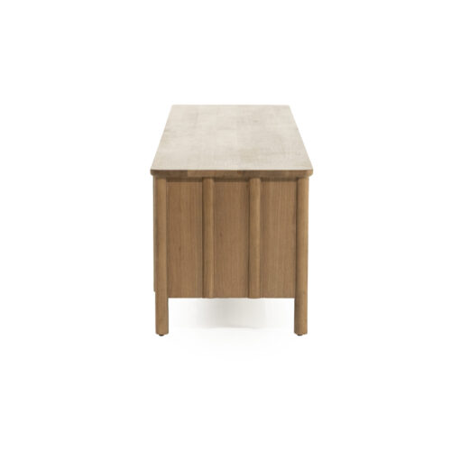 TV meubel Jake Eikenhout 183 cm - bruin - Afbeelding 4