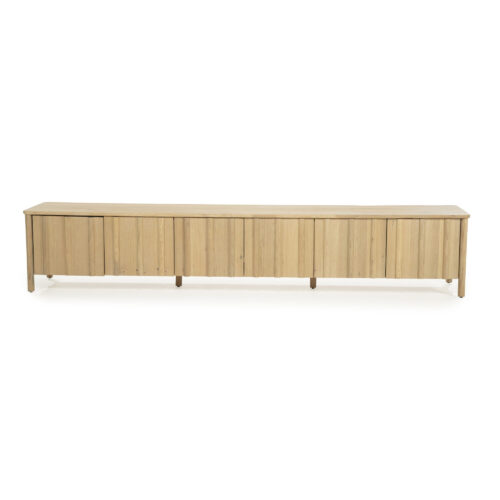TV meubel Jake Eikenhout 264 cm - naturel - Afbeelding 2
